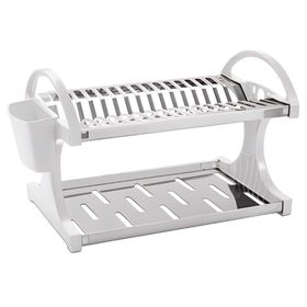 Secaplatos 16 platos Suprema blanco Brinox.