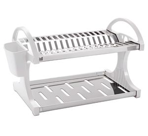 Secaplatos 16 platos Suprema blanco Brinox.