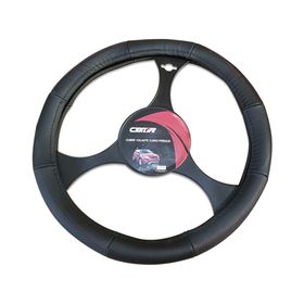 Cubre volante Premium negro rojo