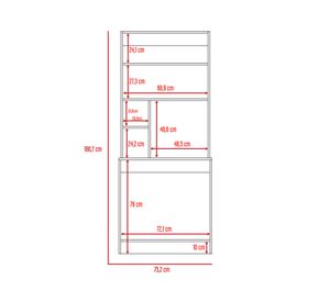 Escritorio Office wengue TuHome