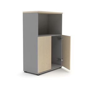 Gabinete medio Office natural/gris Form Office