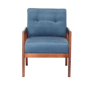 Sitial Munich velvet azul petróleo Latam Home