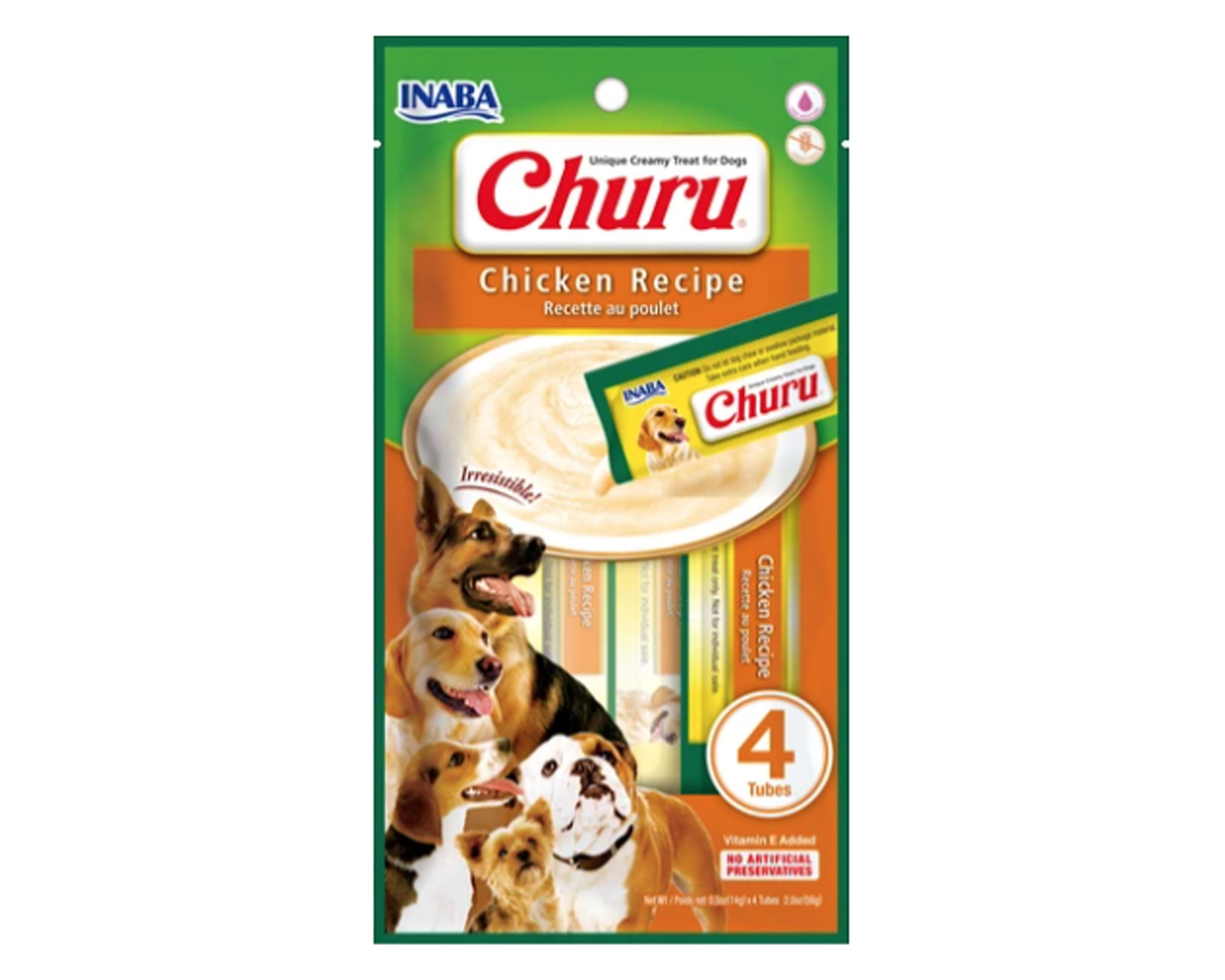 Snack perro 0,56 kg Churu pollo Inaba. a $2.190