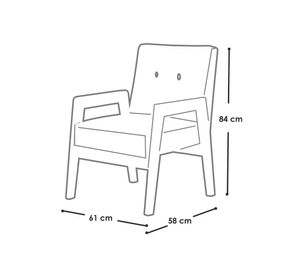 Sitial Múnich beige Latam Home