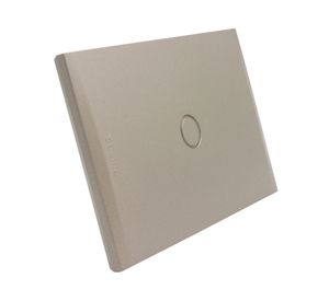 Placa ciega + soporte Nobile terra Bticino