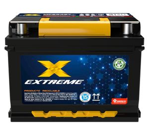 Batería 55A 420CCA derecho MF55457 Extreme.