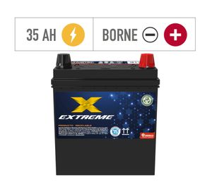 Batería 35AH 300CCA izquierdo MF40B19L Extreme.