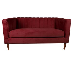 Sofá Sorrento 2 cuerpos burdeo Latam Home