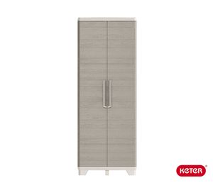 Gabinete jardín 68x39x182 cm Wood grain alto Keter