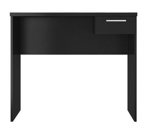 Escritorio Breda negro 1 cajón