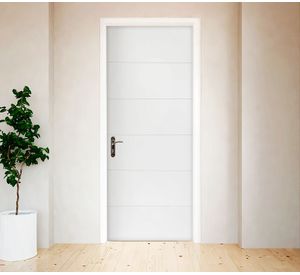 Puerta Interior Milano MDF Horizontal 60x200 cm Igal