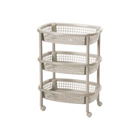 Carro verdulero 3 niveles café Rimax