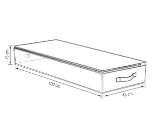 Organizador bajo cama 100 cm Cotidiana
