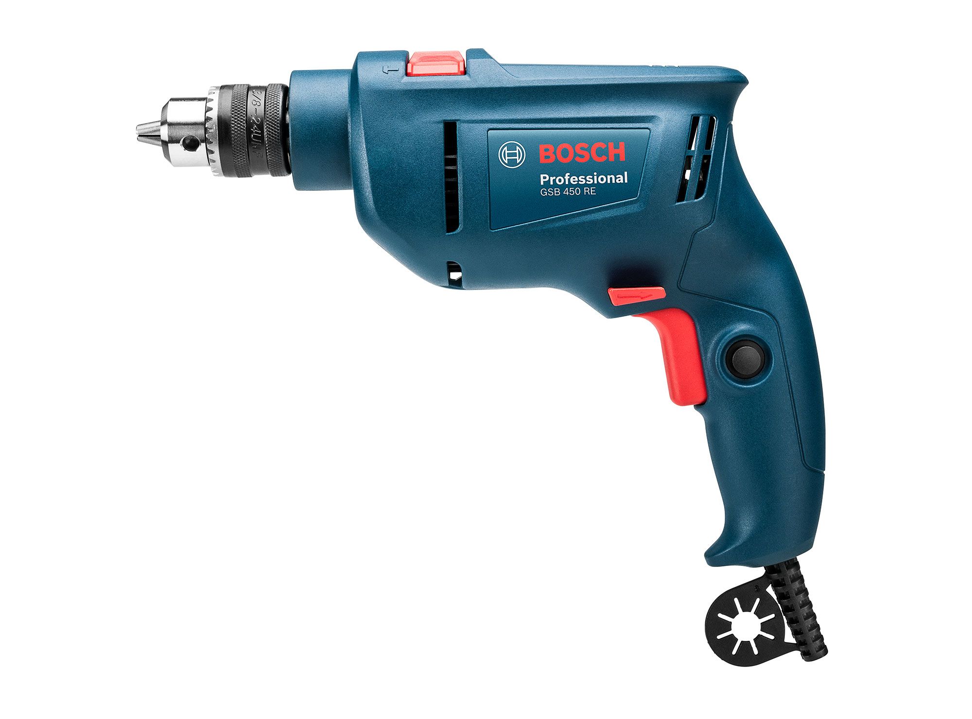 Taladro percutor 450W 10mm GSB 450 RE Bosch a $24.990