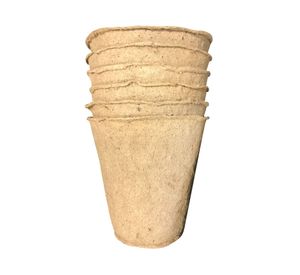 Macetero 10 cm biodegradable 6 unidades Huerto sano.