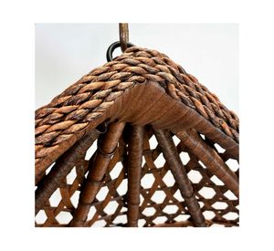 Silla colgante exterior Hawái café oscuro