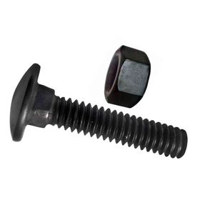 Perno coche con tuerca 3/8x8'' pavonado 10 unidades Mamut