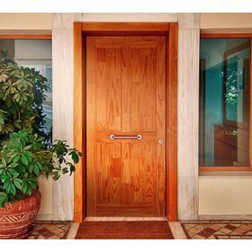 Puerta Pino Radiata Rupanco 90x220 cm Moldupanel