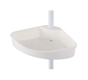 Organizador ducha 245 cm blanco Cotidiana