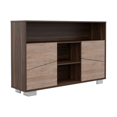 Arrimo 2 puertas Fraktal habano/miel TuHome