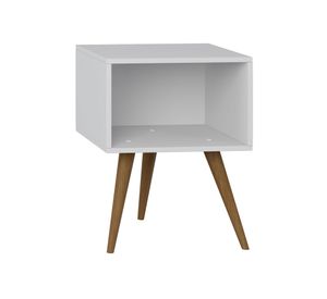 Mesa lateral Toledo 1 blanco Be Concept