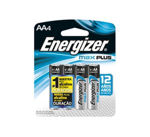 Pila alcalina Max Plus AA 4 unidades Energizer