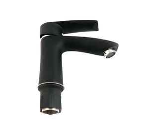 Monomando lavatorio Ibiza negro Vessanti