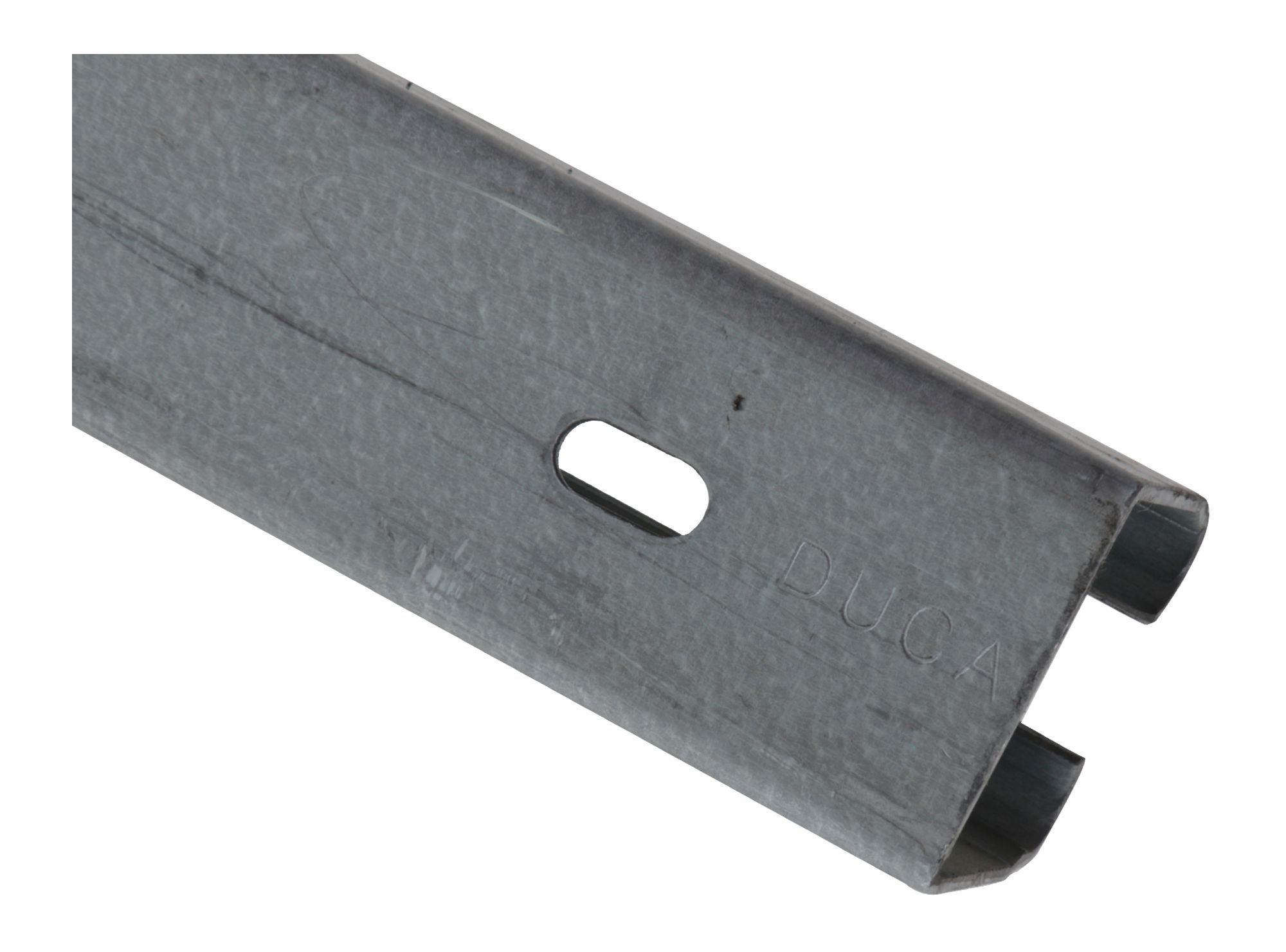 Riel U-100 Galvanizado 3 m Ducasse