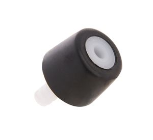 Tope puerta cónico negro Dvp