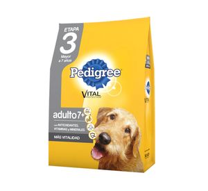 Alimento perro senior 3 kg carne y pollo Pedigree