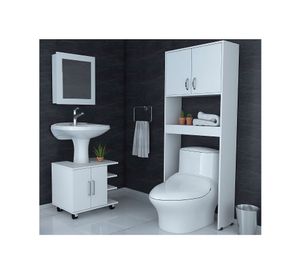 Botiquín + optimizador lavamanos + optimizador baño TuHome