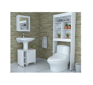 Botiquín + optimizador lavamanos + optimizador baño TuHome