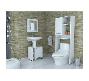 Botiquín + optimizador lavamanos + optimizador baño TuHome