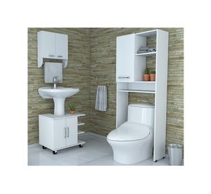 Botiquín + optimizador lavamanos + optimizador baño TuHome