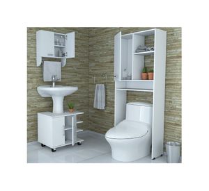 Botiquín + optimizador lavamanos + optimizador baño TuHome