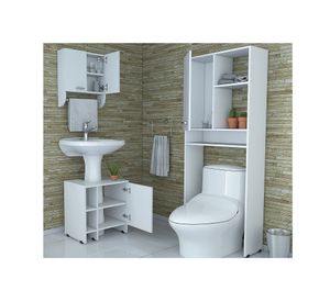 Botiquín + optimizador lavamanos + optimizador baño TuHome