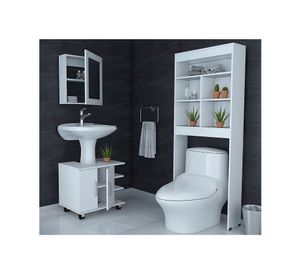 Botiquín + optimizador lavamanos + optimizador baño TuHome