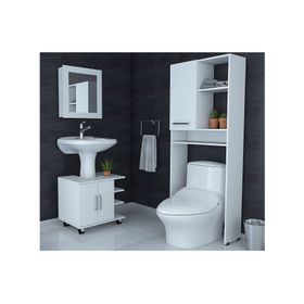 Botiquín bath 47-b + optimizador lavamanos bath + optimizador baño TuHome