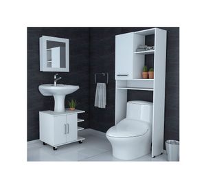 Botiquín bath 47-b + optimizador lavamanos bath + optimizador baño TuHome