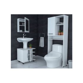 Botiquín bath 47-b + optimizador lavamanos bath + optimizador baño TuHome