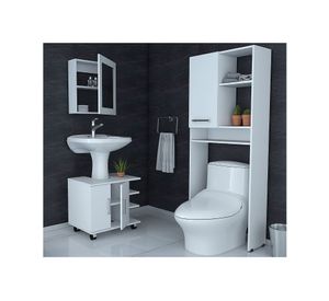 Botiquín bath 47-b + optimizador lavamanos bath + optimizador baño TuHome