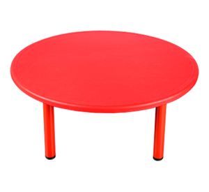 Mesa infantil redondo rojo Talbot