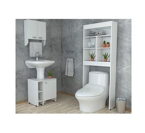 Botiquín + optimizador lavamanos + optimizador baño TuHome