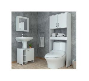 Botiquín + optimizador lavamanos + optimizador baño TuHome