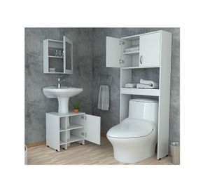 Botiquín + optimizador lavamanos + optimizador baño TuHome