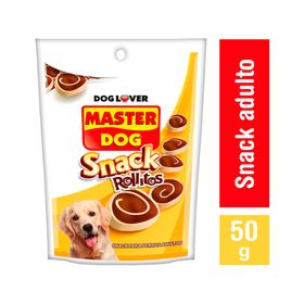 Snack perro adulto 50 gr Rollitos Master Dog