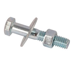 Perno hexagonal + tuerca + golilla G2 3/8 x 2'' zincado 25 unidades Imporper