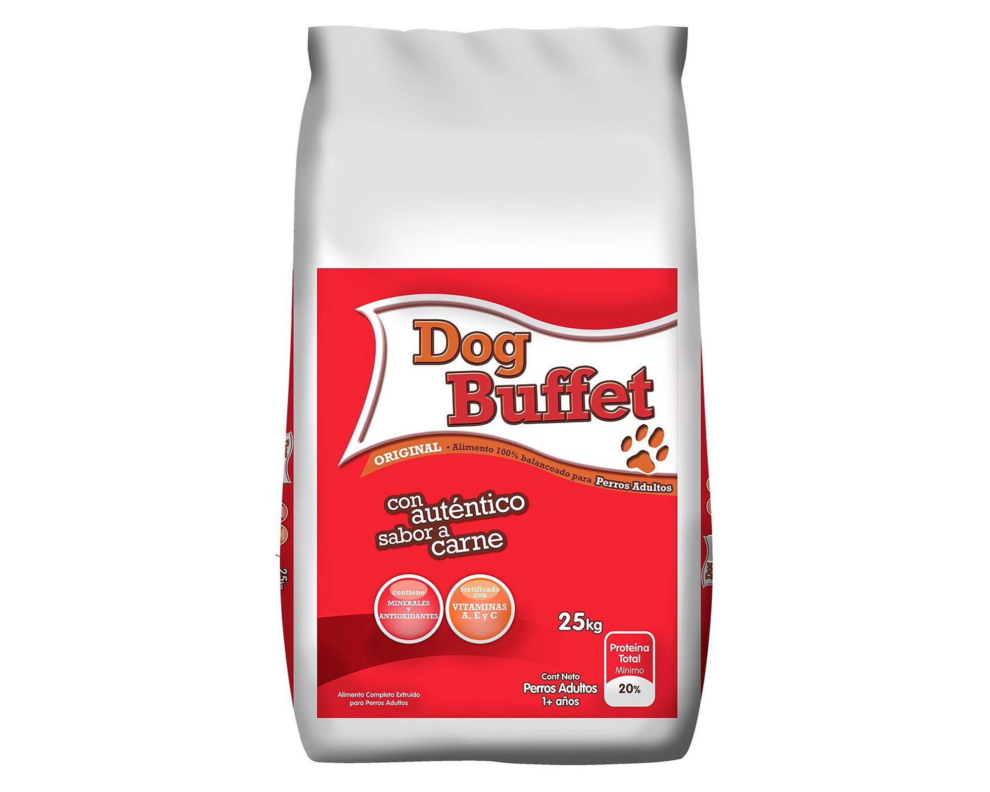 Alimento perro 25 kg Original carne Dog Buffet | Easy.cl