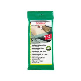 Toallitas húmedas para cristales 10 unidades Sonax
