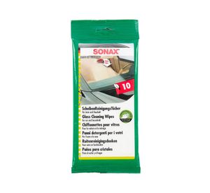 Toallitas húmedas para cristales 10 unidades Sonax